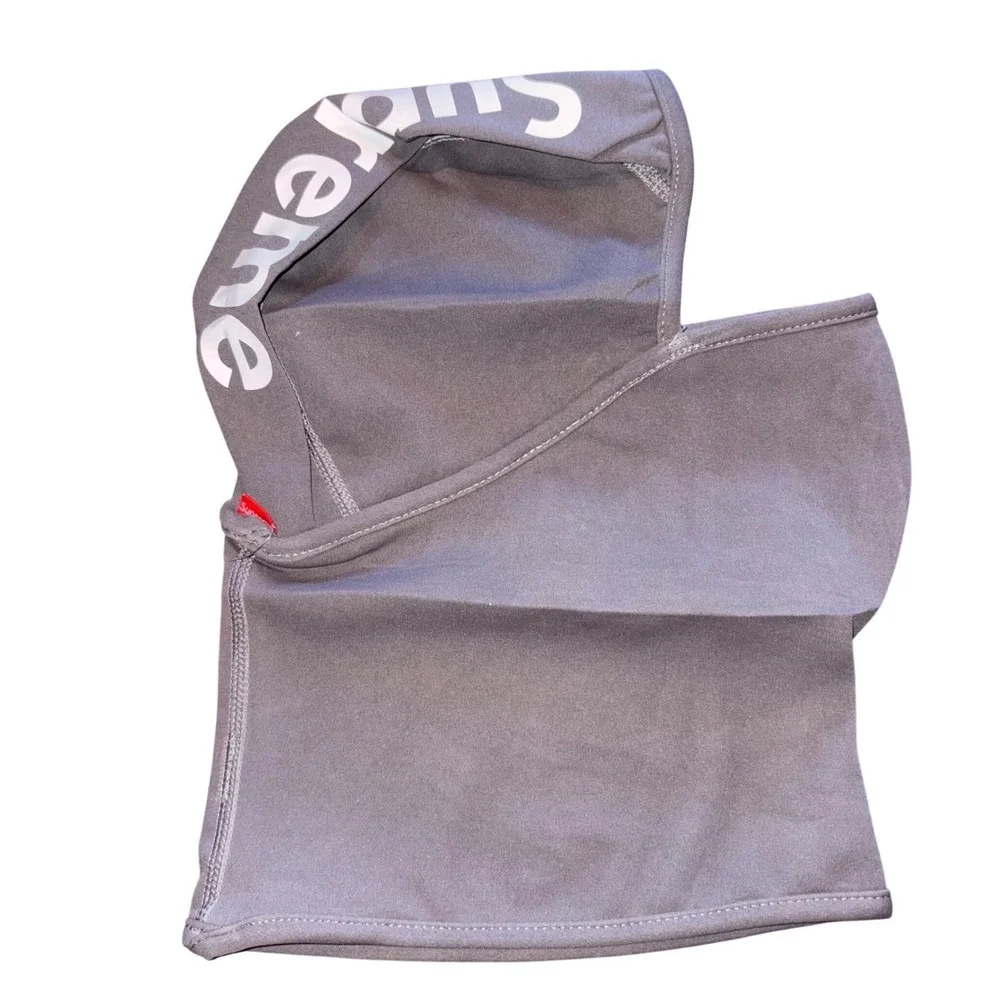 Supreme Heat Reactive Ski Mask Grey Balaclava Shiesty YN OS FW24H73 New with pkg